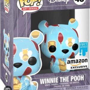 Funko Art Series Winnie the Pooh Figure - Blue and Red